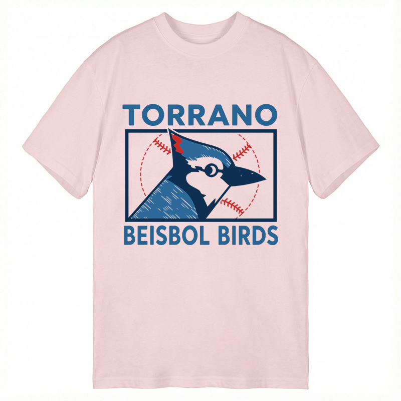 Modecanvas Torrano Beisbol Birds DTG Printing Classic T-Shirt-modecanvas