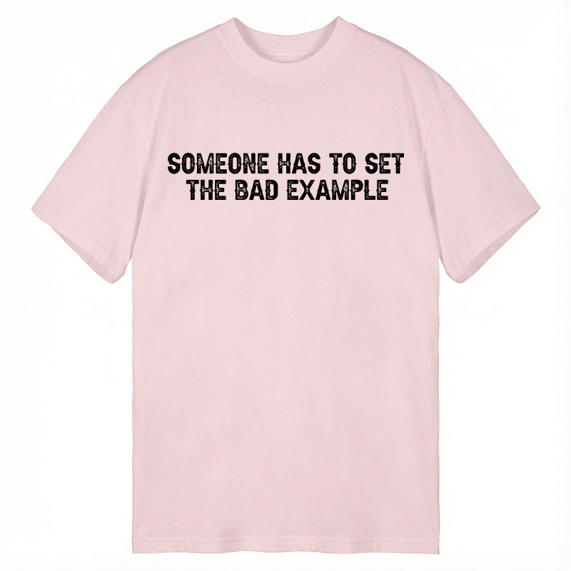 Modecanvas Bad Example DTG Printing Classic T-Shirt-modecanvas