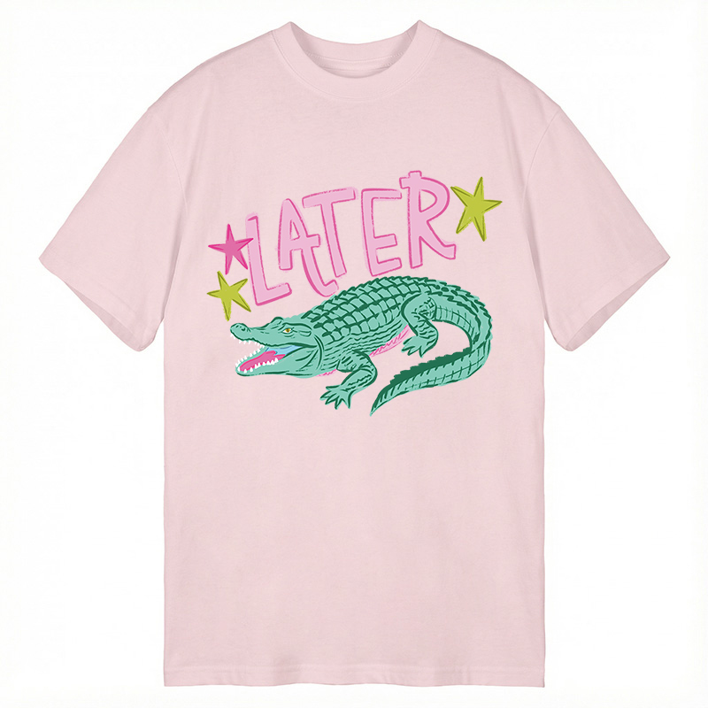 Modecanvas Later Gator DTG Printing Classic T-Shirt-modecanvas