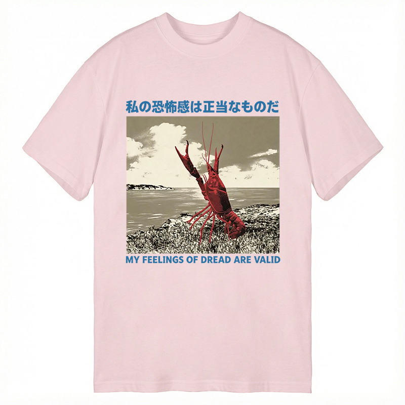 Modecanvas Japanese Crawfish DTG Printing Classic T-Shirt-modecanvas