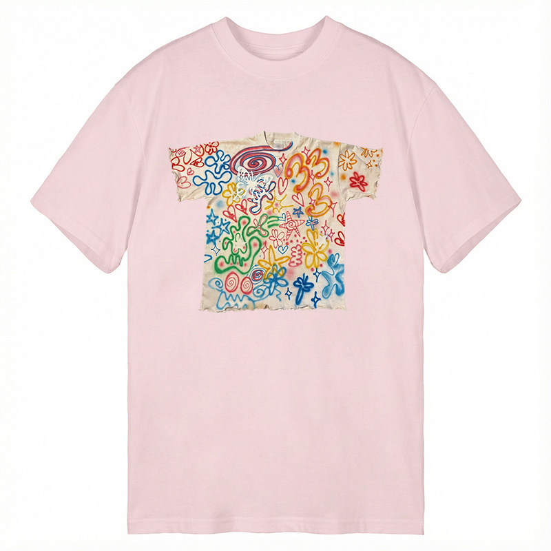 Modecanvas Graffiti Art Shirt Of DTG Printing Classic T-Shirt-modecanvas