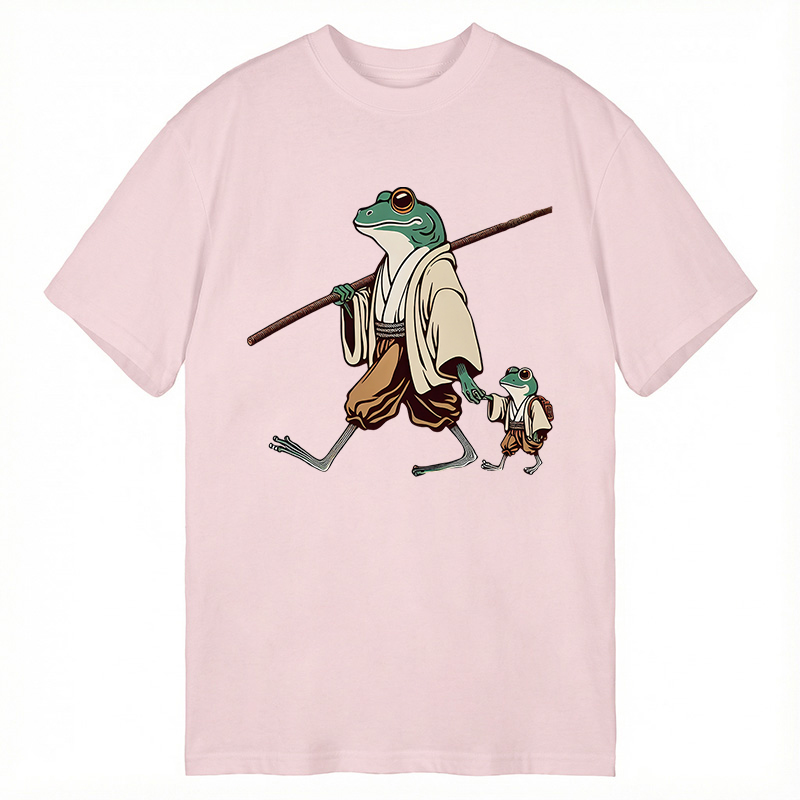 Modecanvas Big Hand Holding Little Hand DTG Printing Classic T-Shirt-modecanvas