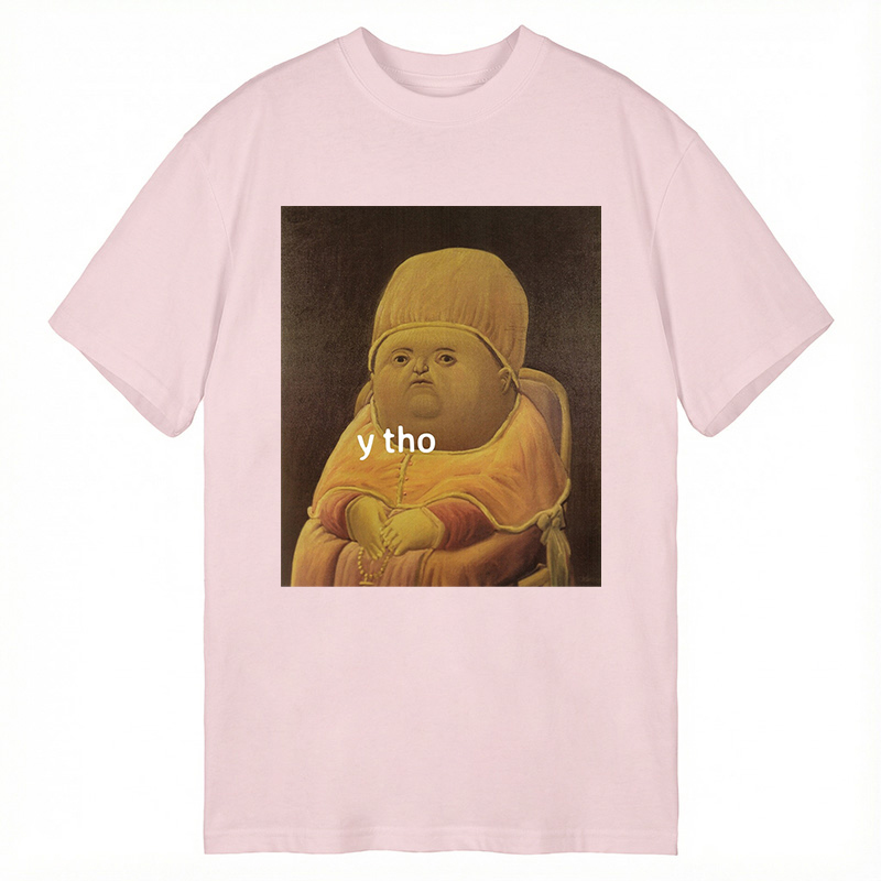 Modecanvas Y Tho Funny Meme DTG Printing Classic T-Shirt-modecanvas