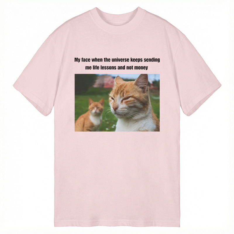 Modecanvas Grumpy Cat Meme DTG Printing Classic T-Shirt-modecanvas