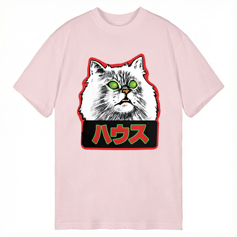 Modecanvas Hausu Cat DTG Printing Classic T-Shirt-modecanvas