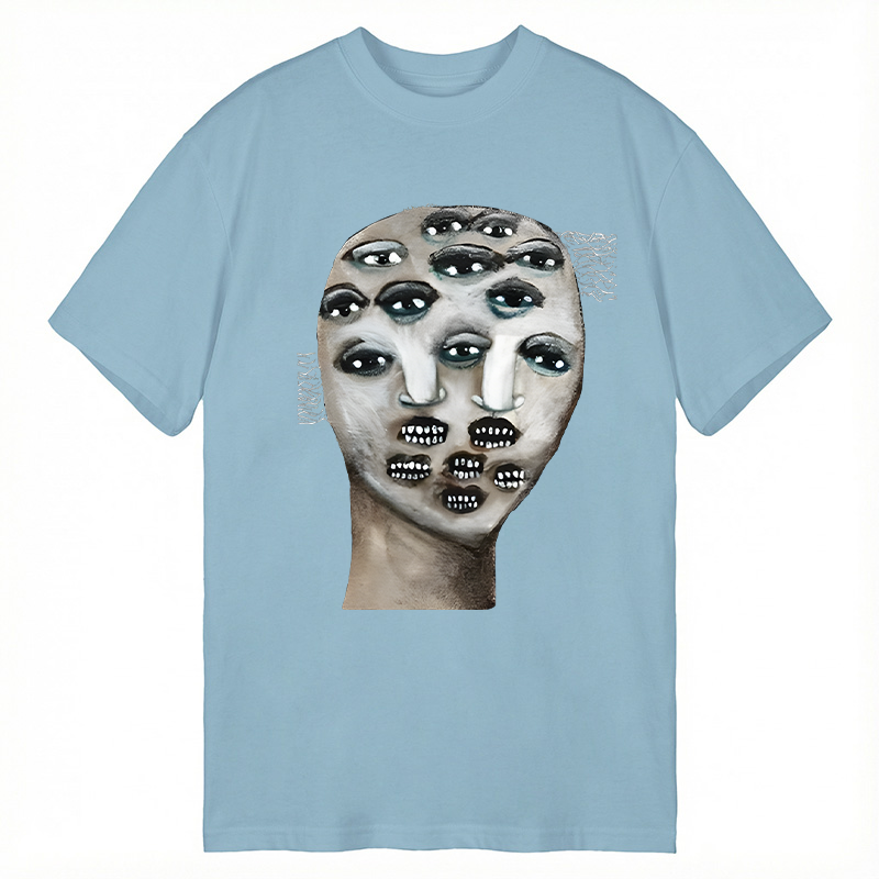 Modecanvas Eyeball Monster DTG Printing Classic T-Shirt-modecanvas