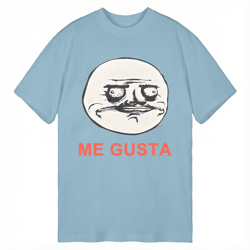 Modecanvas Me Gusta Meme DTG Printing Classic T-Shirt-modecanvas