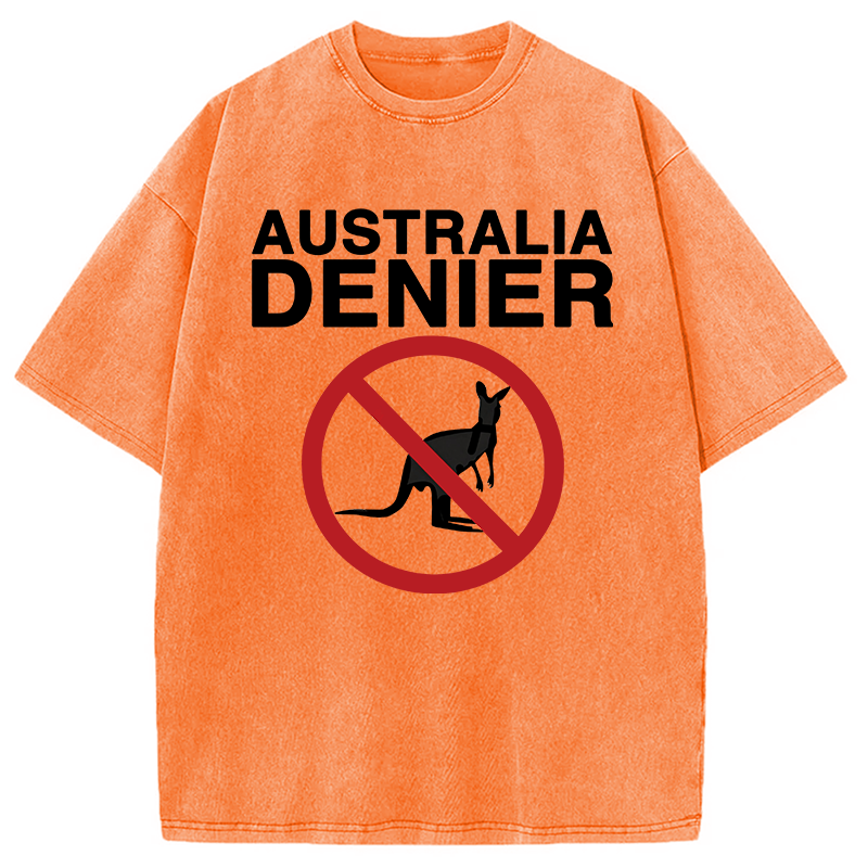 Modecanvas Australia Denier DTG Printing Washed T-Shirt