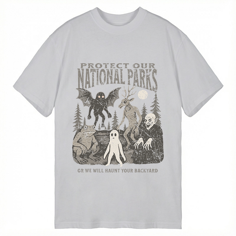 Modecanvas We Will Hurt Your Backyard DTG Printing Classic T-Shirt