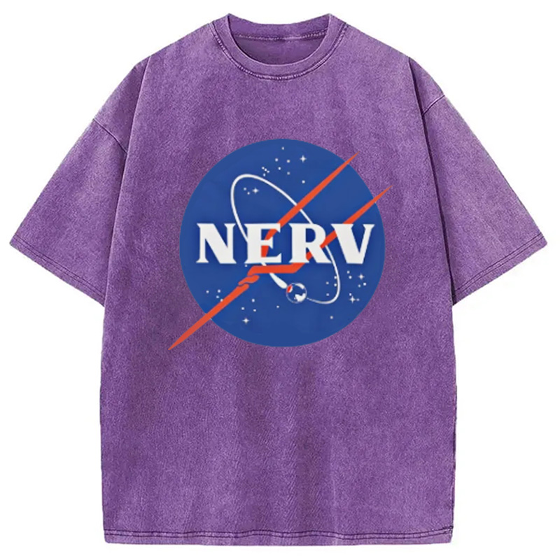 Modecanvas Japanese NERV Washed T-Shirt