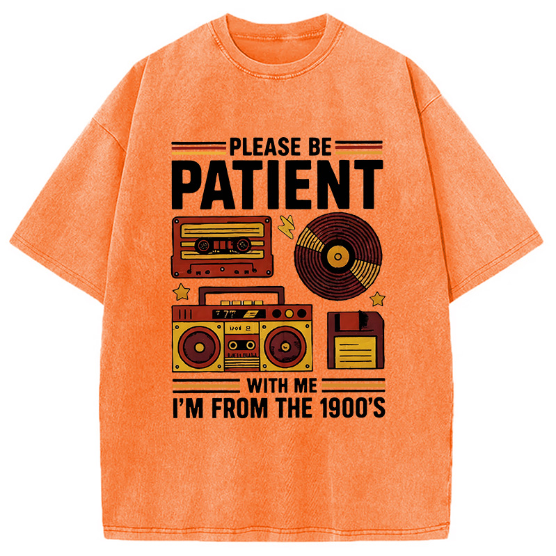 Modecanvas 90s Retro Stuff Washed T-Shirt