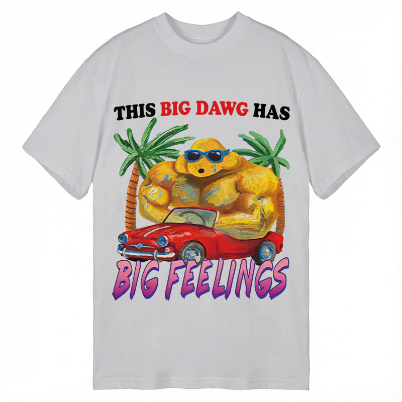 Modecanvas Big Dawg DTG Printing Classic T-Shirt-modecanvas