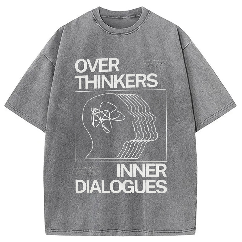 Modecanvas Master Your Mind Washed T-Shirt