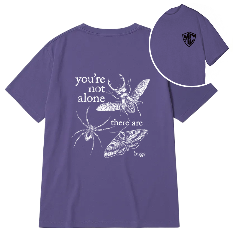 Modecanvas You're Not Alone DTG Printing Back Classic T-Shirt
