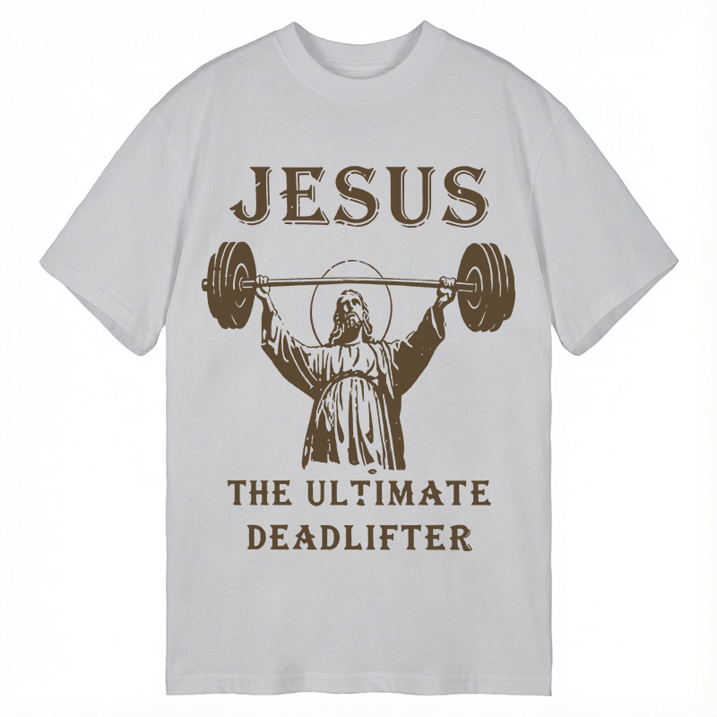 Modecanvas Jesus DTG Printing Classic T-Shirt-modecanvas