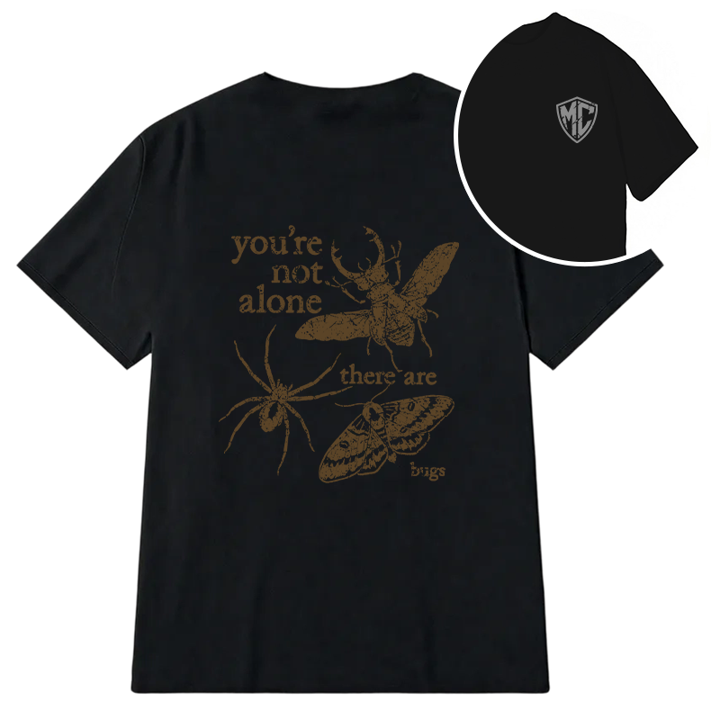 Modecanvas You're Not Alone DTG Printing Back Classic T-Shirt