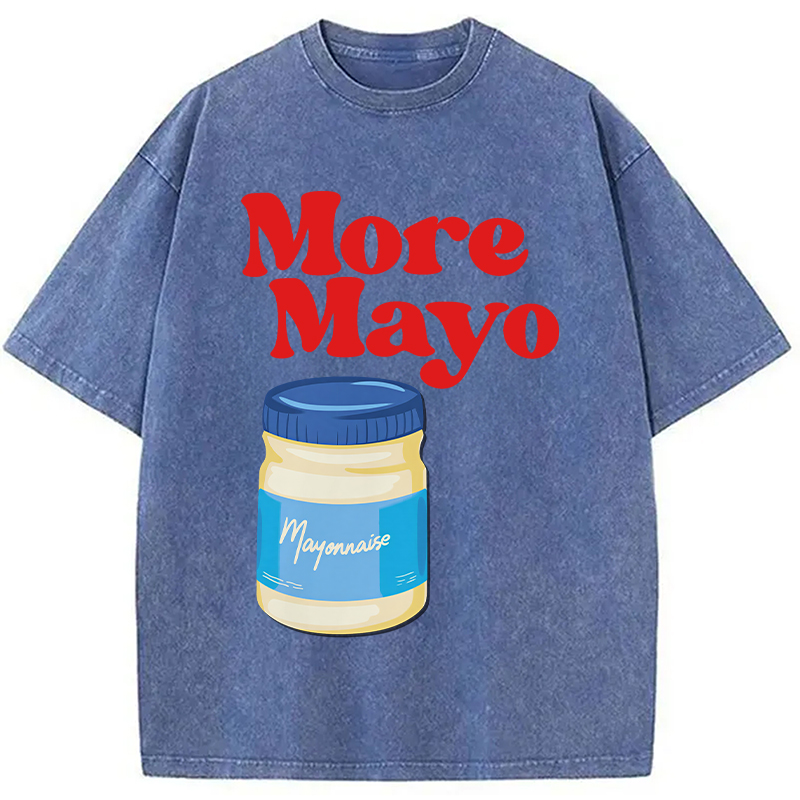 Modecanvas More Mayo Washed T-Shirt