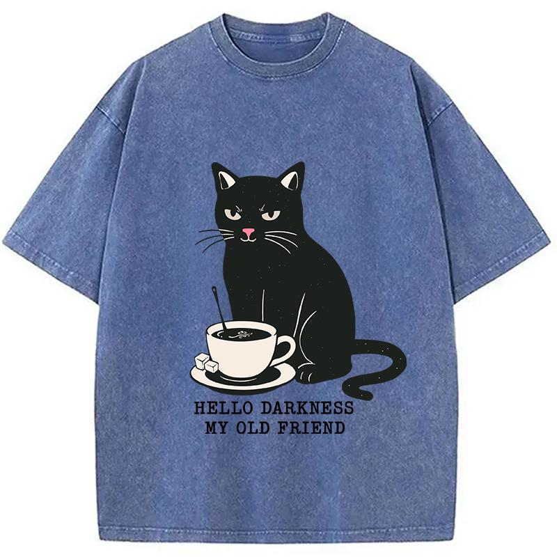Modecanvas My Old Friend Washed T-Shirt