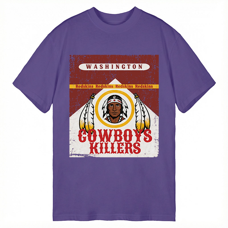Modecanvas Vintage Killers Washington Redskins DTG Printing Classic T-Shirt-modecanvas