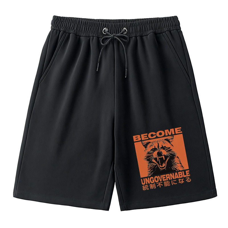 Modecanvas Ungovernable Raccoon Classic Short
