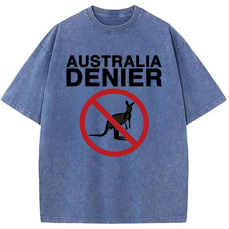 Modecanvas Australia Denier DTG Printing Washed T-Shirt