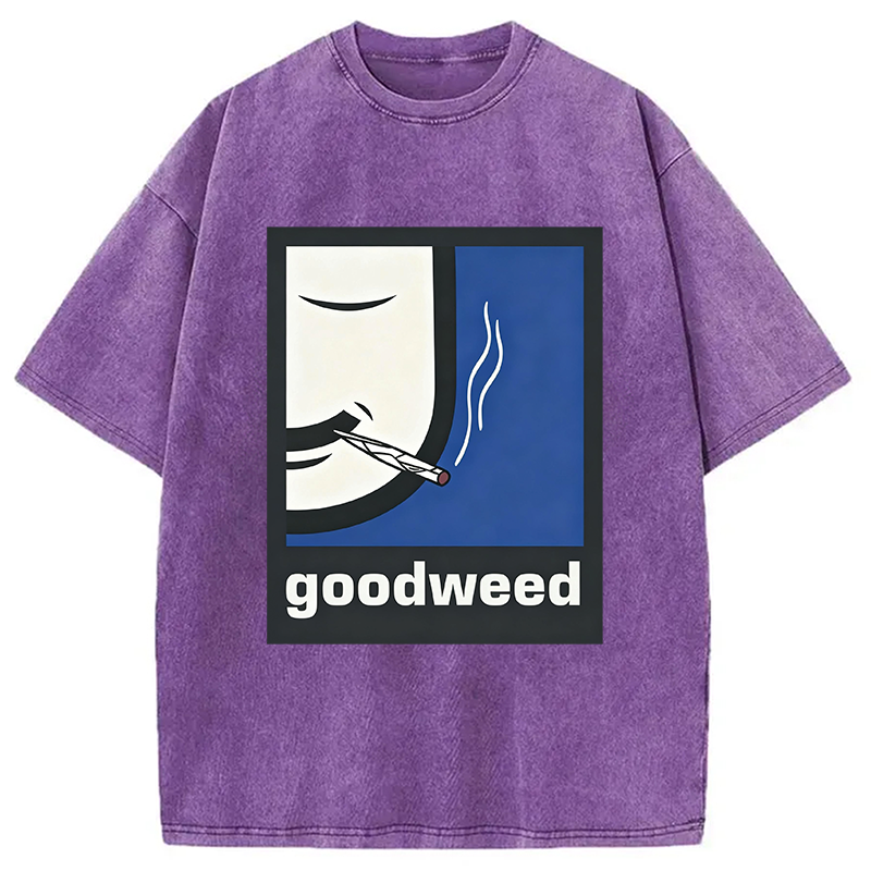 Modecanvas Goodweed DTG Printing Washed T-Shirt