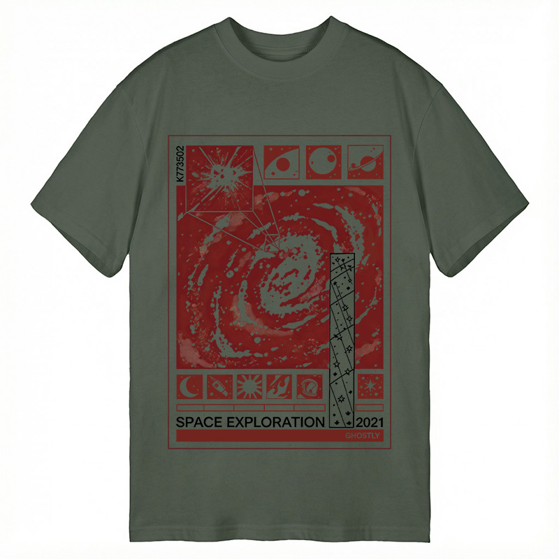Modecanvas Embrace the Cosmos DTG Printing Classic T-Shirt-modecanvas