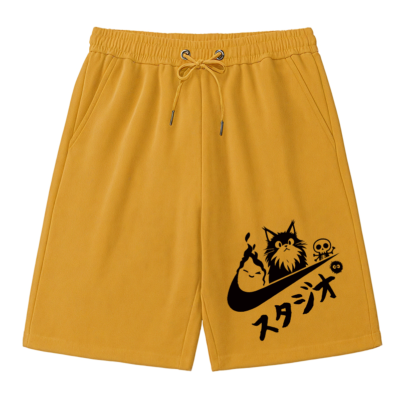 Modecanvas Black Cat Vintage Classic Short