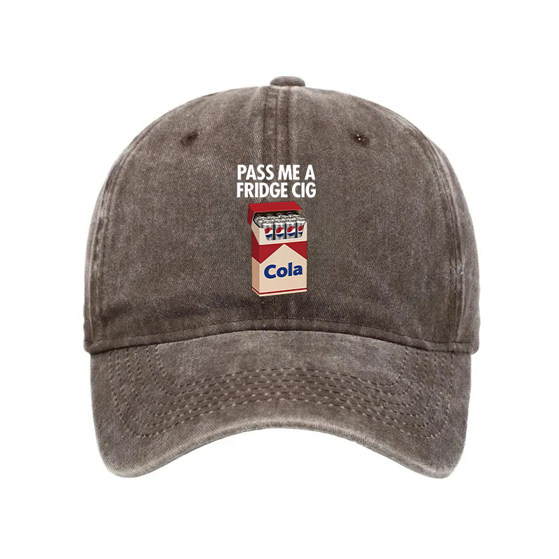 Modecanvas I Need A Diet Cola Washed Cap-modecanvas