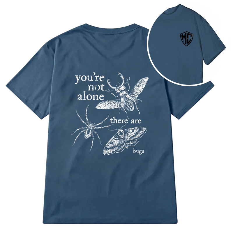 Modecanvas You're Not Alone DTG Printing Back Classic T-Shirt