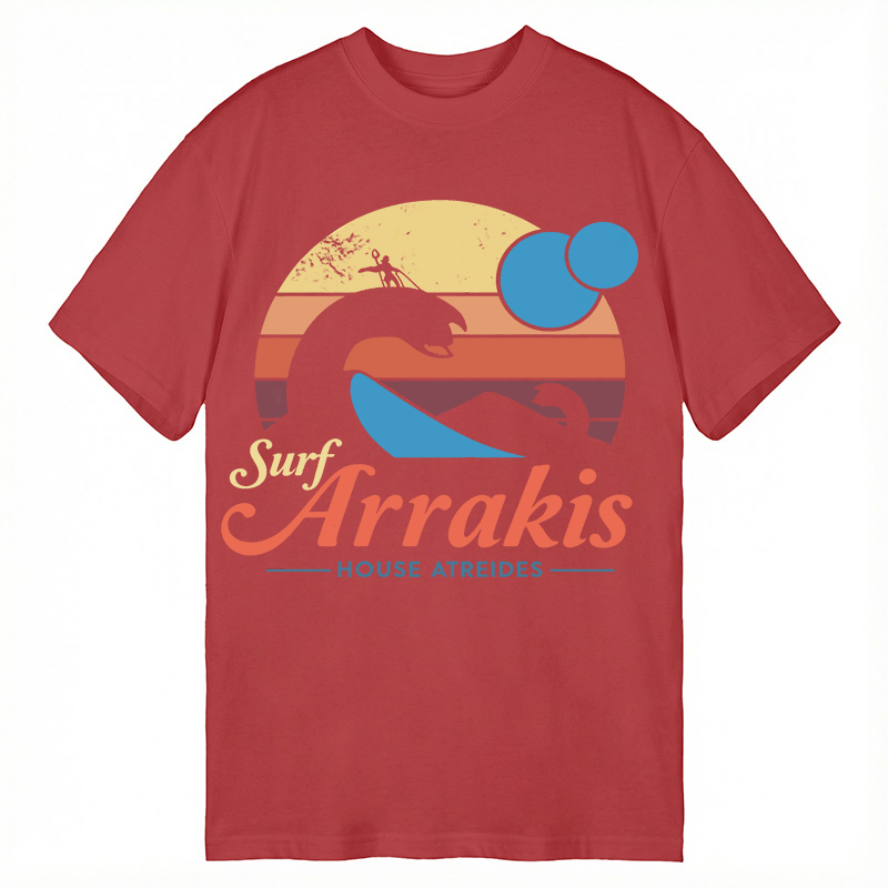 Modecanvas Visit Desert Planet DTG Printing Classic T-Shirt-modecanvas
