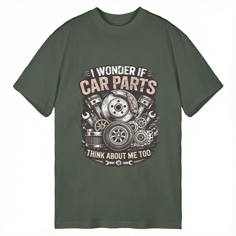 Modecanvas Vintage Car Parts DTG Printing Classic T-Shirt