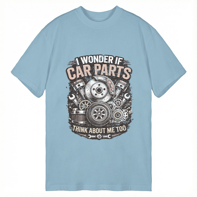Modecanvas Vintage Car Parts DTG Printing Classic T-Shirt