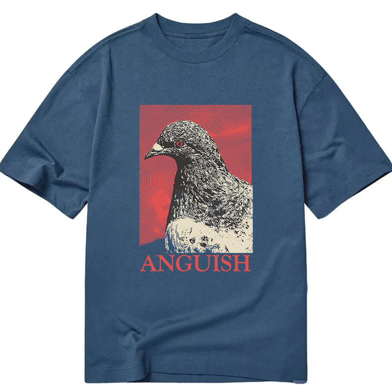 Modecanvas The Weight of Urban Anguish DTG Printing Classic T-Shirt-modecanvas