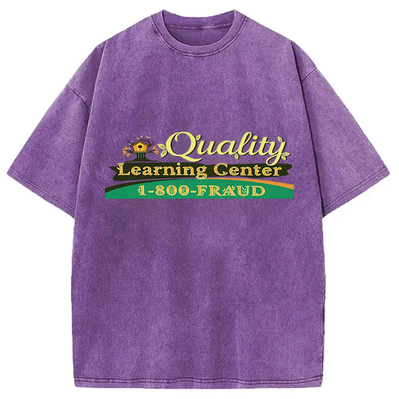 Modecanvas Quality Learning Center DTG Printing Washed T-Shirt