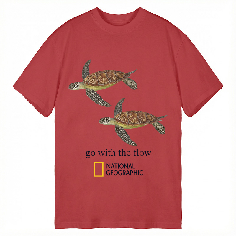 Modecanvas Sea Turtle National DTG Printing Classic T-Shirt-modecanvas