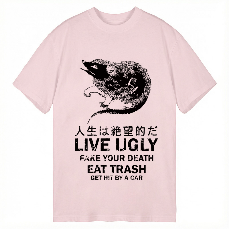 Modecanvas Life Is Hopeless DTG Printing Classic T-Shirt-modecanvas