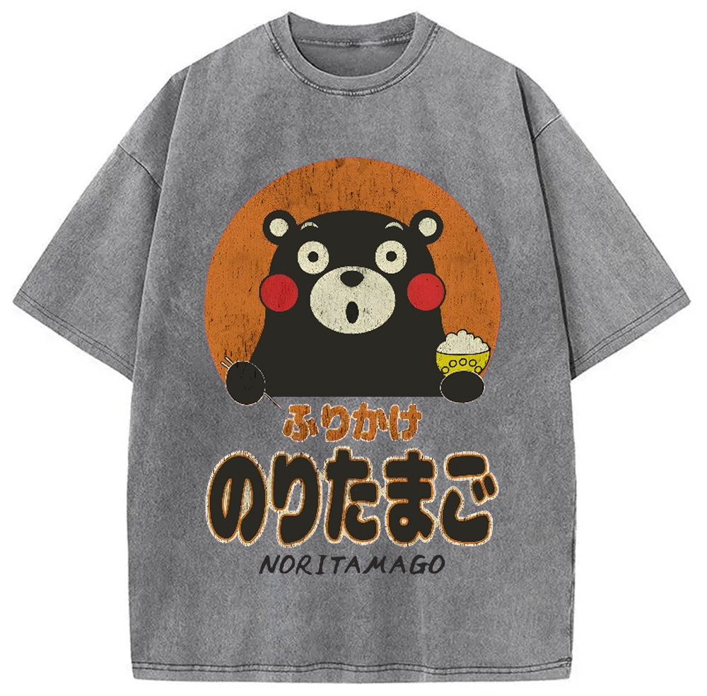 Modecanvas Kumamon Vintage Washed T-Shirt