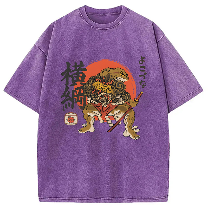 Modecanvas Yokozuna Japanese Washed T-Shirt