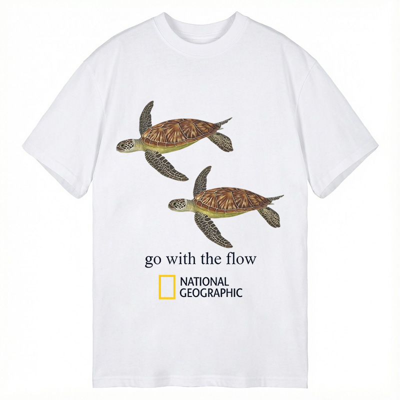 Modecanvas Sea Turtle National DTG Printing Classic T-Shirt-modecanvas