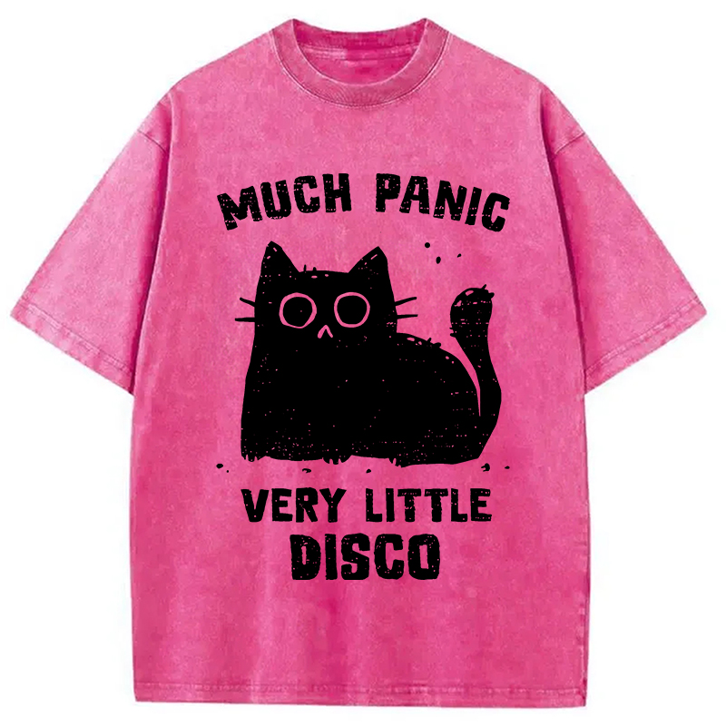 Modecanvas More Disco Funny Washed T-Shirt