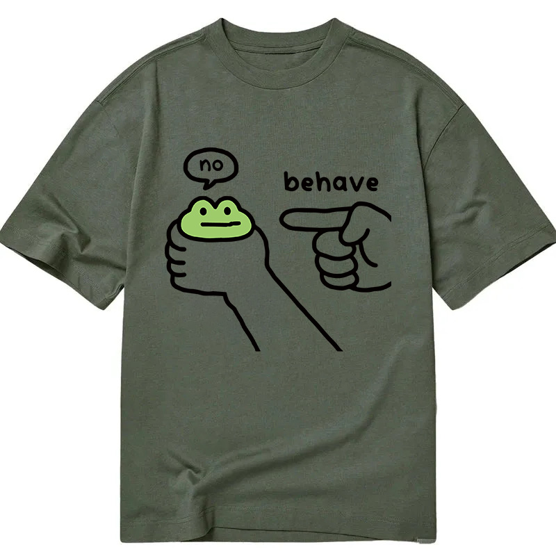 Modecanvas Dishonest Frog DTG Printing Classic T-Shirt-modecanvas