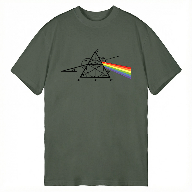 Modecanvas Optical Deconstruction DTG Printing Classic T-Shirt-modecanvas