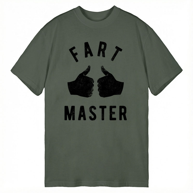 Modecanvas Fart Master DTG Printing Classic T-Shirt-modecanvas