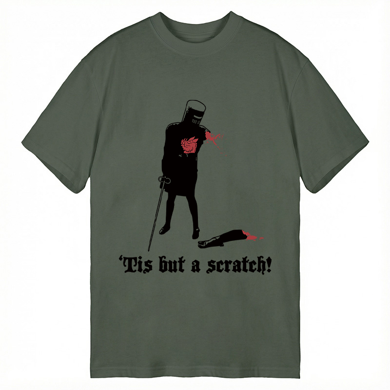 Modecanvas Tis But A Scratch! DTG Printing Classic T-Shirt-modecanvas