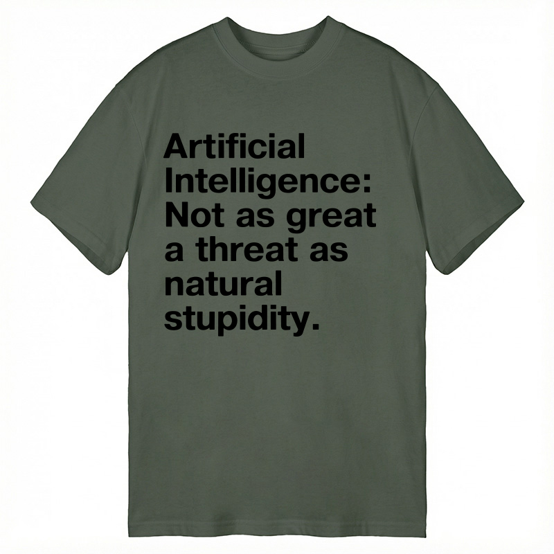 Modecanvas Artificial Intelligence DTG Printing Classic T-Shirt-modecanvas