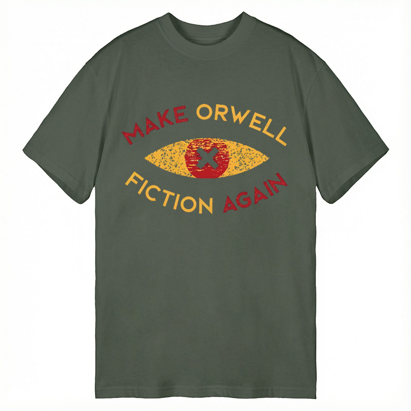 Modecanvas Make Orwell DTG Printing Classic T-Shirt-modecanvas