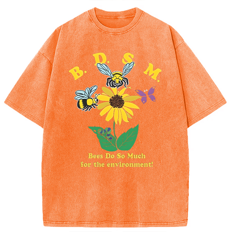 Modecanvas BDSM DTG Printing Washed T-Shirt-modecanvas