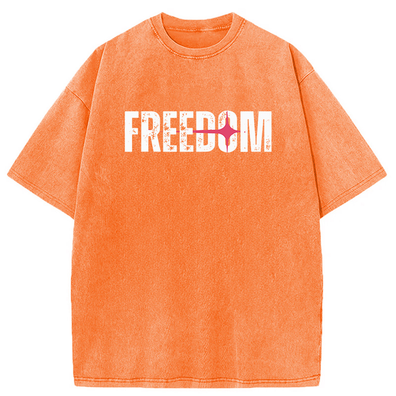 Modecanvas Freedom DTG Printing Washed T-Shirt