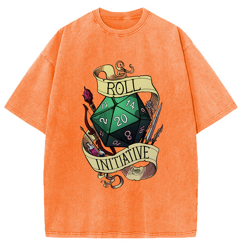 Modecanvas Roll Initiative DTG Printing Washed T-Shirt